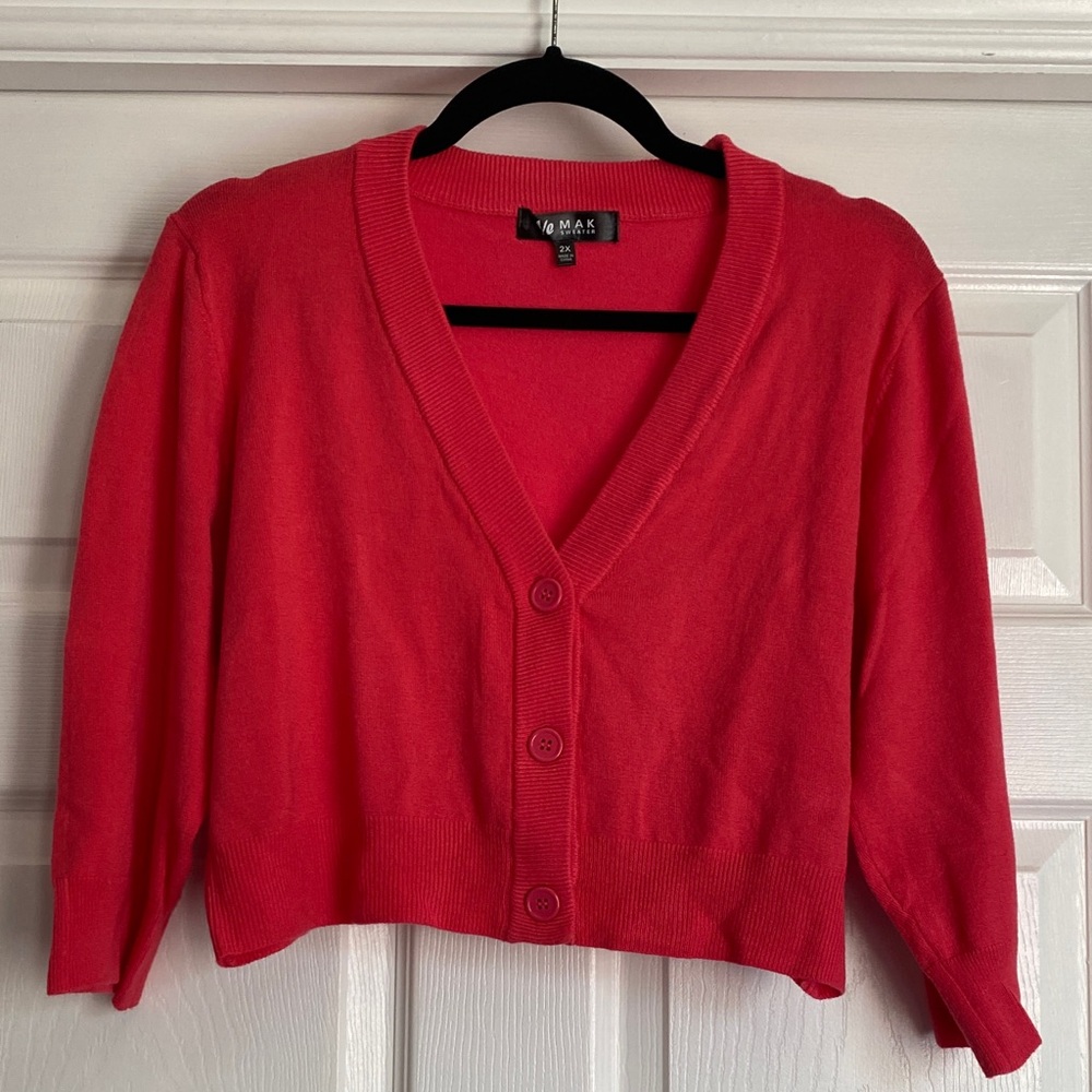 Yemak Women’s Cropped Cardigan